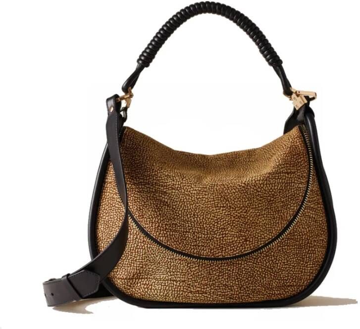 Borbonese Shoulder Bags Bruin Dames