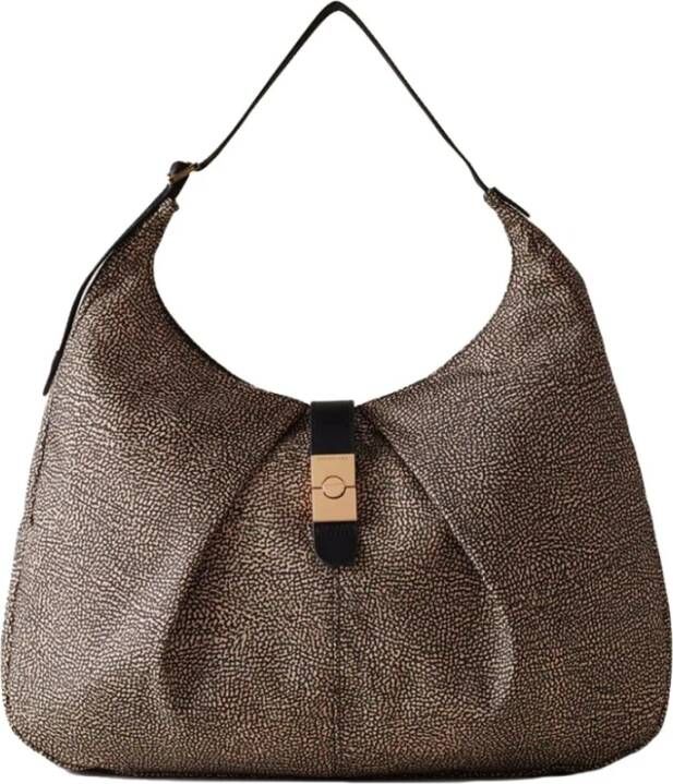 Borbonese Shoulder Bags Bruin Dames