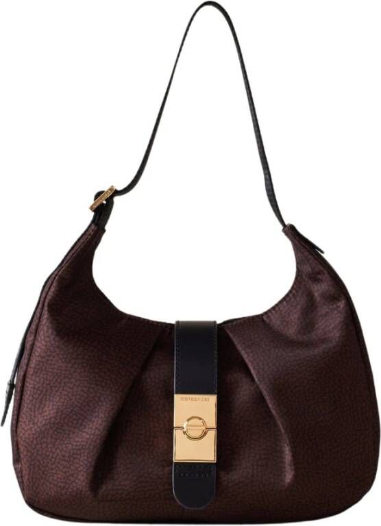 Borbonese Shoulder Bags Bruin Dames