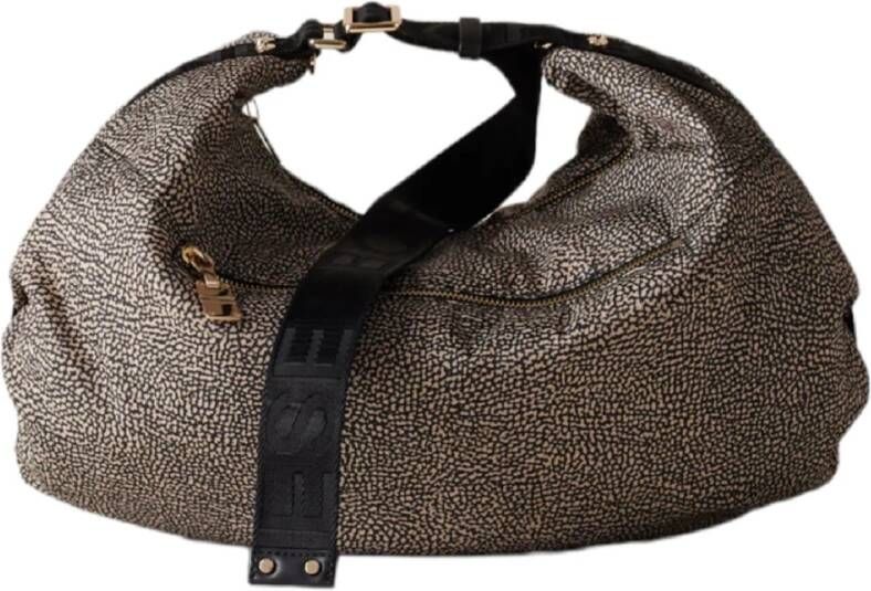 Borbonese Cloudette Grote Hobo Tas Multicolor Dames
