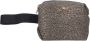 Borbonese Compacte Nylon Dames Toilettas Brown Dames - Thumbnail 3