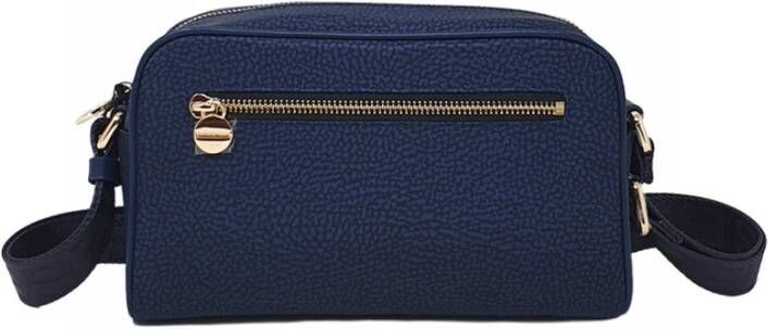 Borbonese Stijlvolle Blauwe Cross Body Tas voor Vrouwen Blue Dames