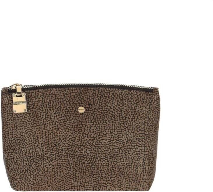 Borbonese Middelgrote cosmetische tas Beige Dames