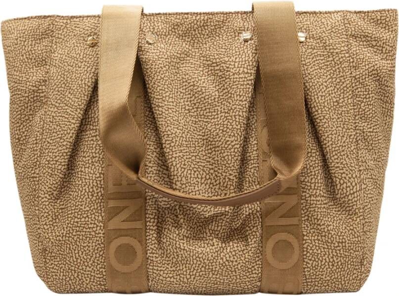 Borbonese Tote Bags Beige Dames