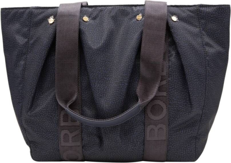 Borbonese Tote Bags Blauw Dames