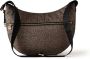 Borbonese Luna Bag Middle Stijlvolle schoudertas voor de moderne vrouw Beige Dames - Thumbnail 4