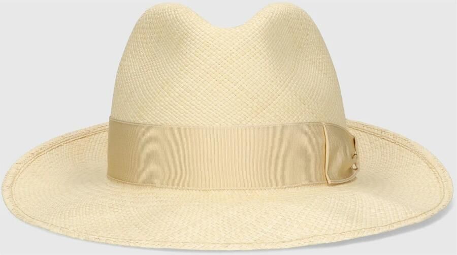 Borsalino Handgeweven Panama Hoed Orange Heren - Foto 3