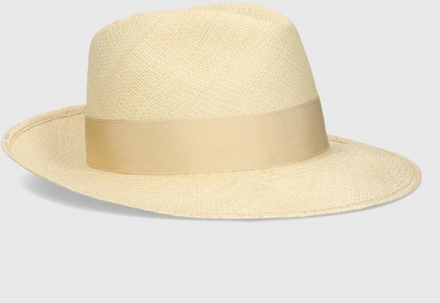 Borsalino Handgeweven Panama Hoed Orange Heren - Foto 2