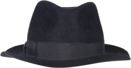Borsalino Fedora hoed Zwart Dames