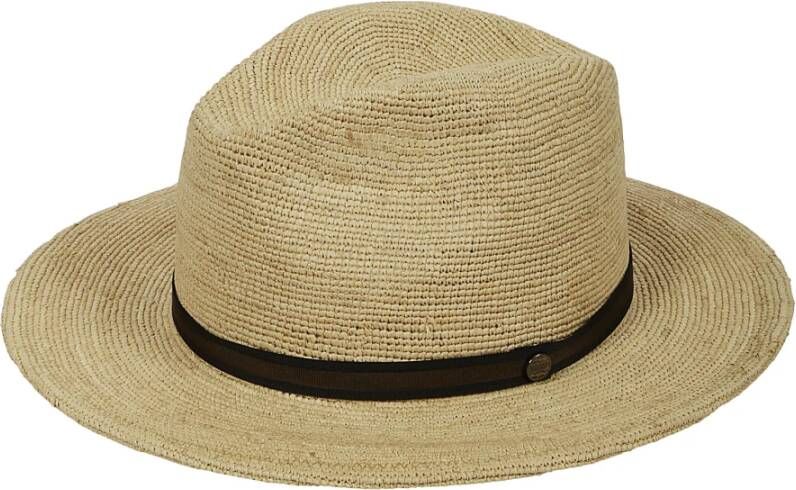 Borsalino De haakraffia Beige Heren
