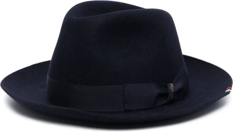Borsalino Hats Blauw Heren