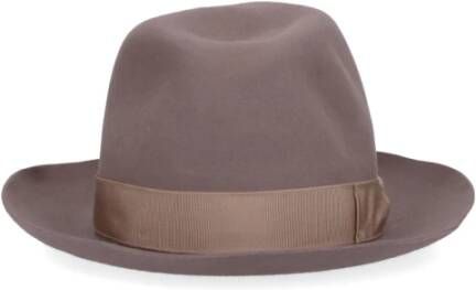 Borsalino Hats Bruin Heren