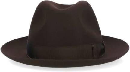 Borsalino Hats Bruin Heren