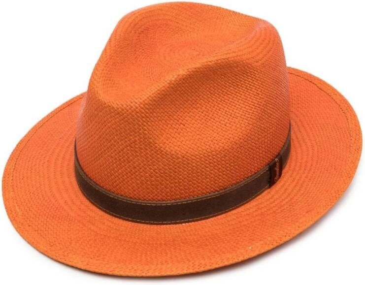 Borsalino Hats Oranje Heren