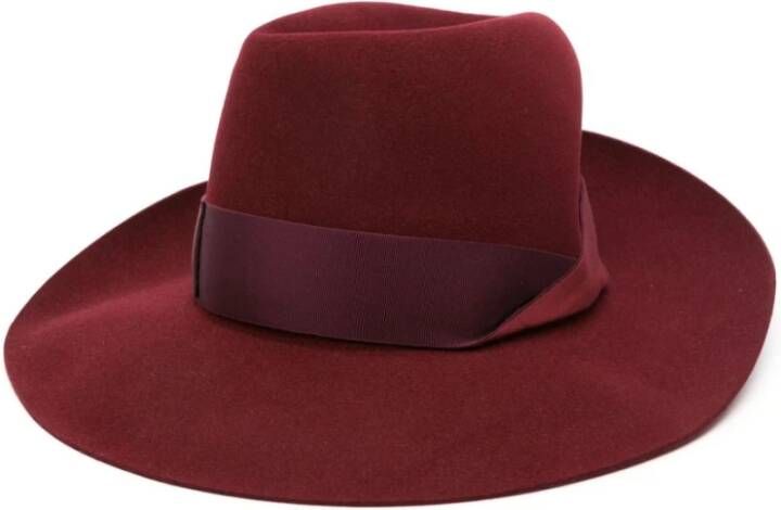 Borsalino Hats Rood Dames