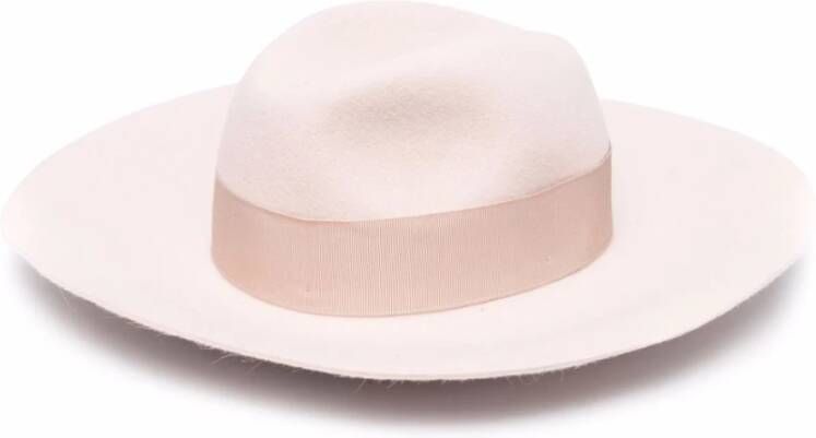 Borsalino Hats White Dames