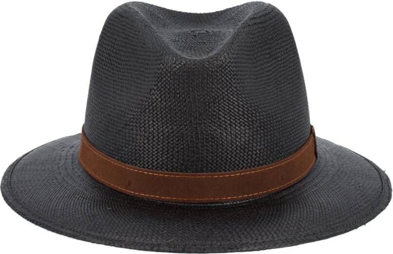 Borsalino Alessandria Vilt Land Hoed Black Heren