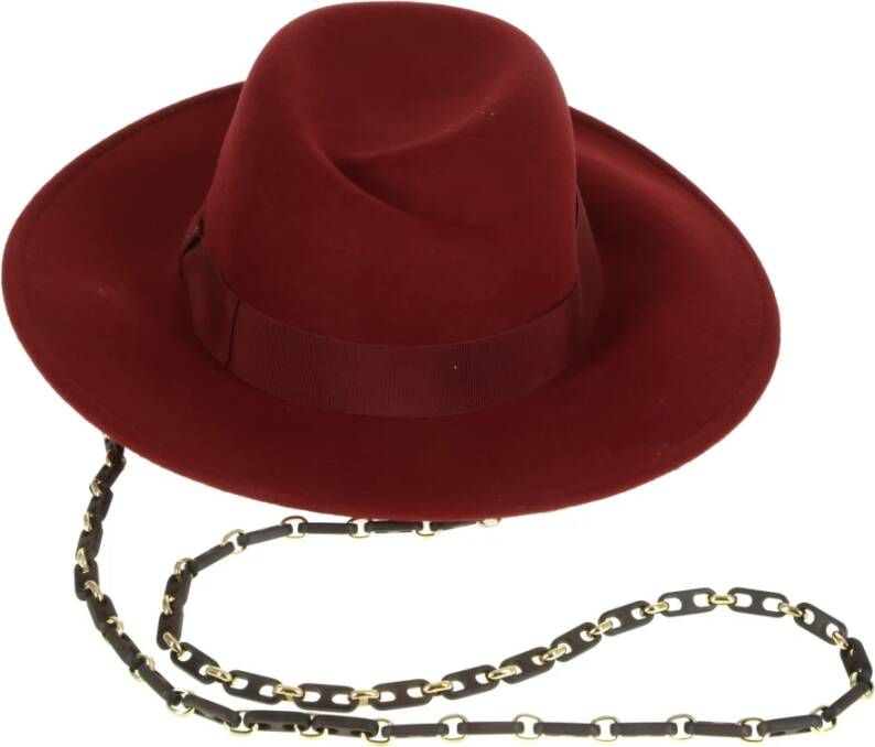 Borsalino Heeft 220410 Rood Dames