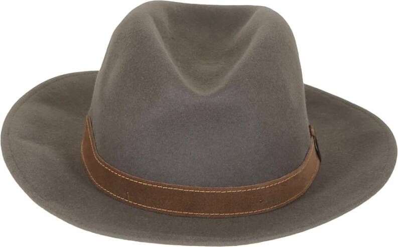 Borsalino Land Alessandria Bruin Heren
