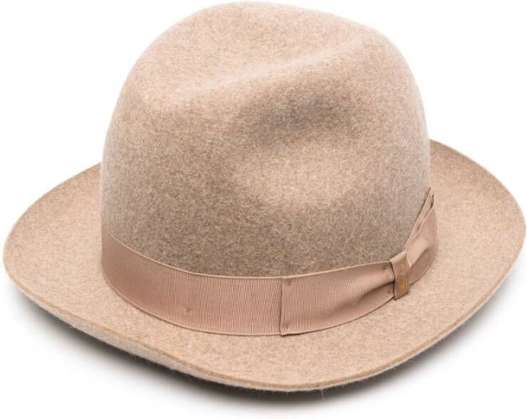 Borsalino hoeden beige Dames