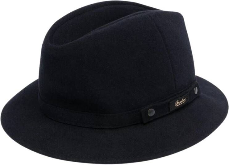 Borsalino hoeden blauw Heren