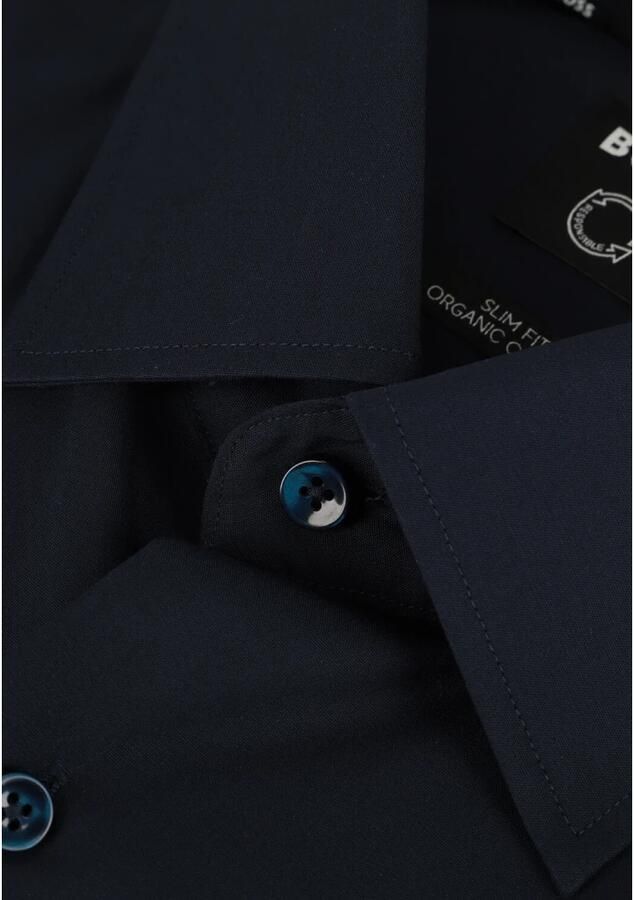 Hugo Boss Heren Zwart Overhemdjurk Slim Fit Donkerblauw Blue Heren - Foto 10