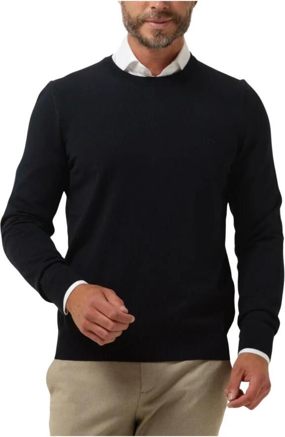 Hugo Boss Heren V-Hals Trui van Zuivere Wol in Blauw Blue Heren - Foto 17