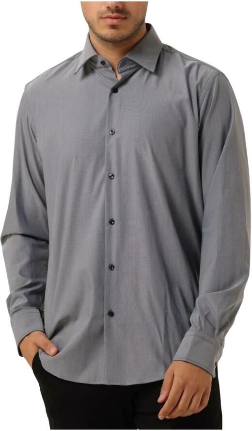 Boss Black Klassiek Grijs Overhemd voor elke gelegenheid Gray Heren - Foto 7