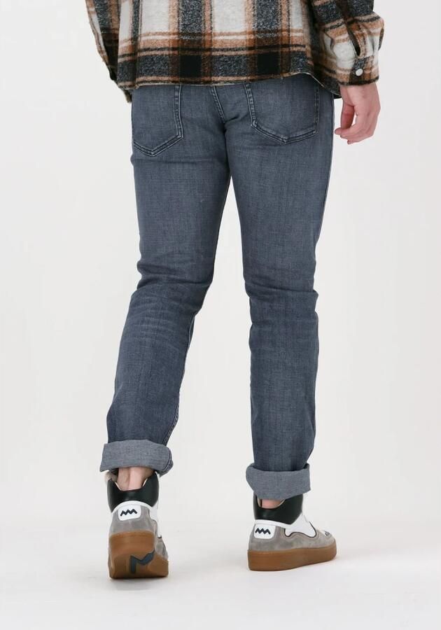 Boss Black Slim Fit Delaware3 Jeans Grijs Gray Heren - Foto 4