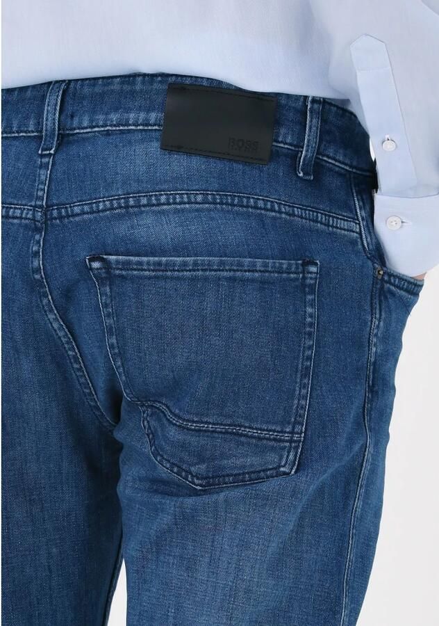 Boss Black Slim Fit Jeans Delaware3 Blauw Blue Heren - Foto 2