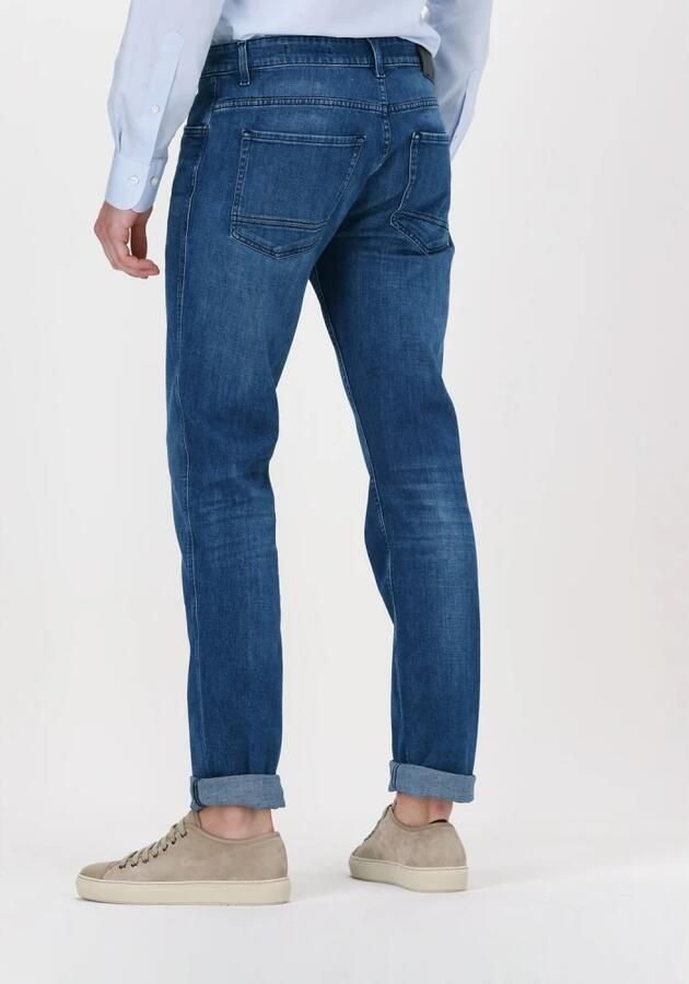 Boss Black Slim Fit Jeans Delaware3 Blauw Blue Heren - Foto 3
