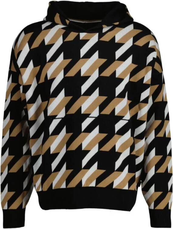Boss Klassieke Katoenen Hoodie voor Heren Black Heren