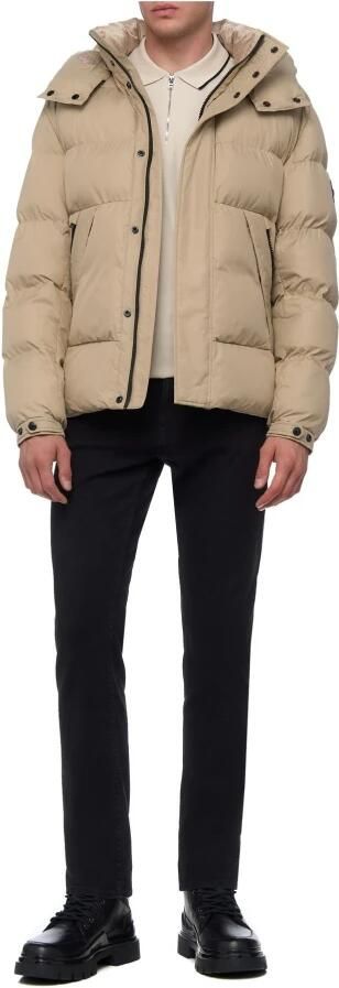 Boss Capuchon Puffer Jacket H-Corbinian3 Beige Heren - Foto 6