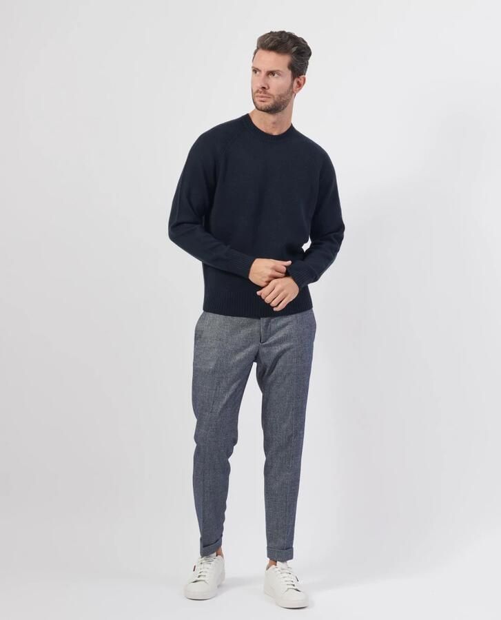 Boss Gebreide pullover met ronde hals model 'EMALVO'