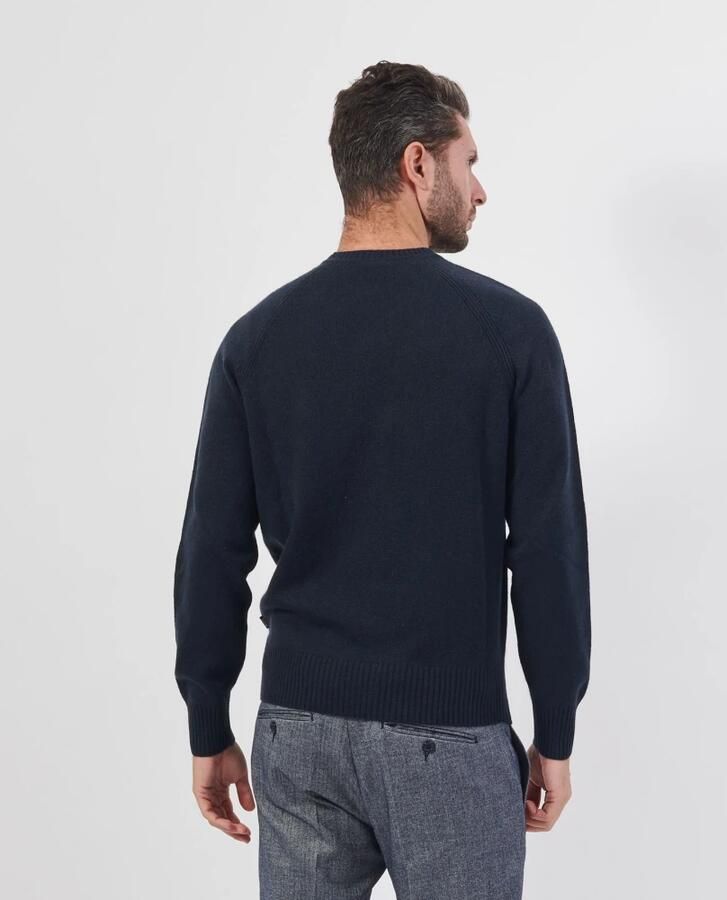 Boss Gebreide pullover met ronde hals model 'EMALVO' - Foto 4