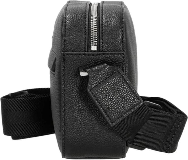 Boss Crossbody tas met verstelbare schouderband Black Heren