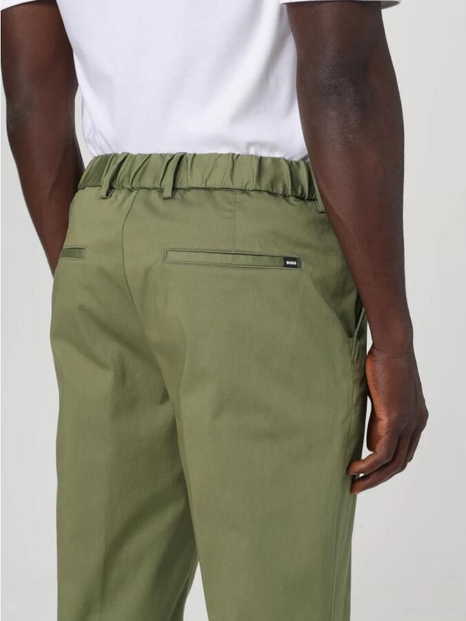 Boss Regular fit pantalon in effen design model 'Perin'
