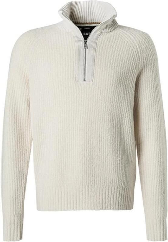 Boss Gebreide pullover met labeldetail model 'Ebrezzo' - Foto 5