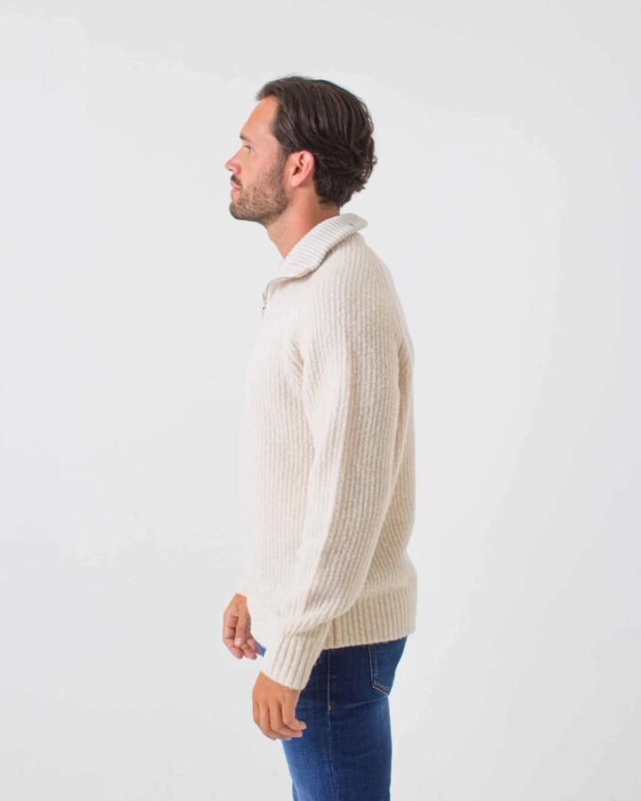 Boss Gebreide pullover met labeldetail model 'Ebrezzo' - Foto 3