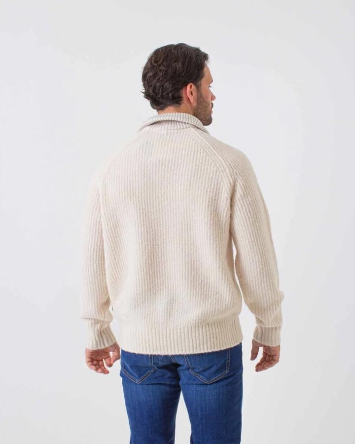 Boss Gebreide pullover met labeldetail model 'Ebrezzo' - Foto 4