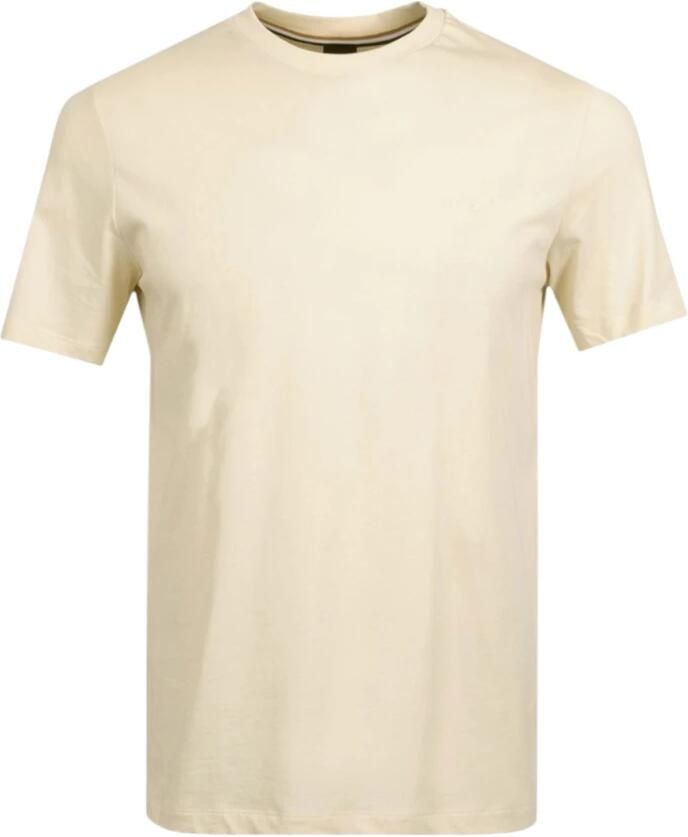 Hugo Boss Katoenen T-shirt met Rubberen Logo Thompson White Heren - Foto 4
