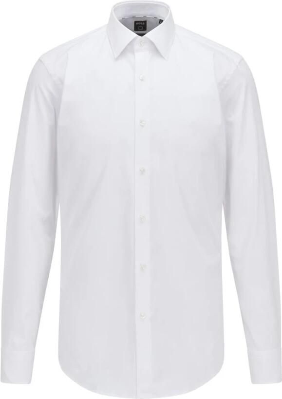 Hugo Boss Wit zakelijk overhemd met lange mouwen White Heren - Foto 15