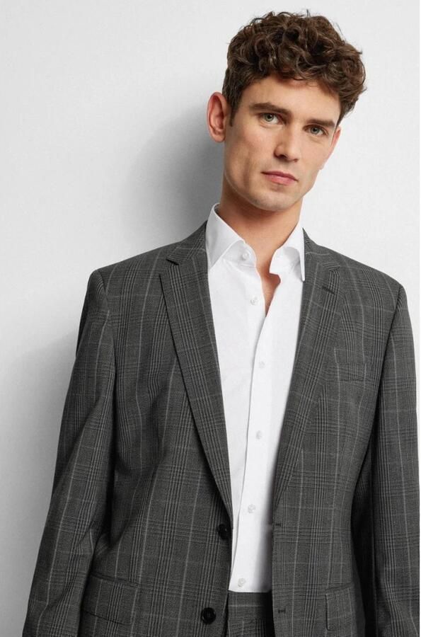 Hugo Boss Wit zakelijk overhemd met lange mouwen White Heren - Foto 5