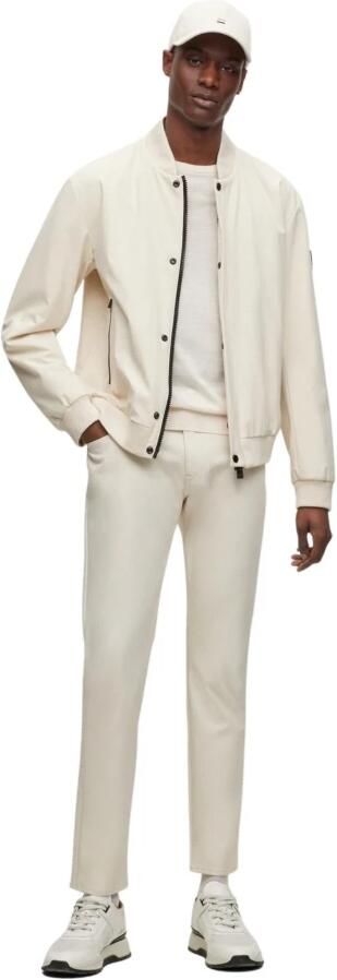 Boss Gebreide pullover van scheerwol met labelstitching model 'Otto' - Foto 17