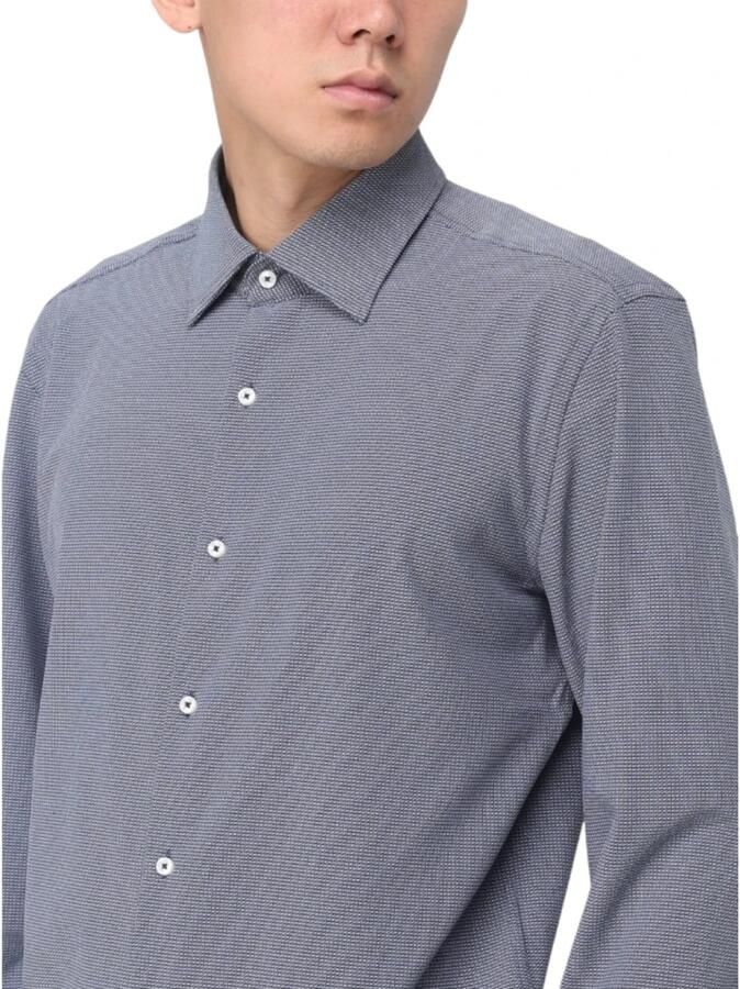 Boss Stijlvol shirt van stretchmateriaal Blue Heren - Foto 2