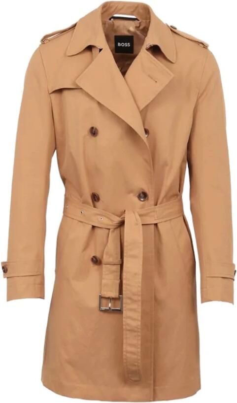 Boss Trenchcoat met strikceintuur model 'Hyde' - Foto 2