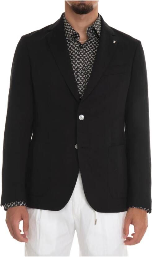 Boss C-Hanry Jacket with 2 buttons Zwart Heren