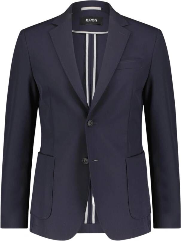 Boss Slim-Fit Jas P-Hanry-214 Blue Heren