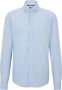 Hugo Boss Regular-Fit Katoenen Poplin Overhemd Blue Heren - Thumbnail 1