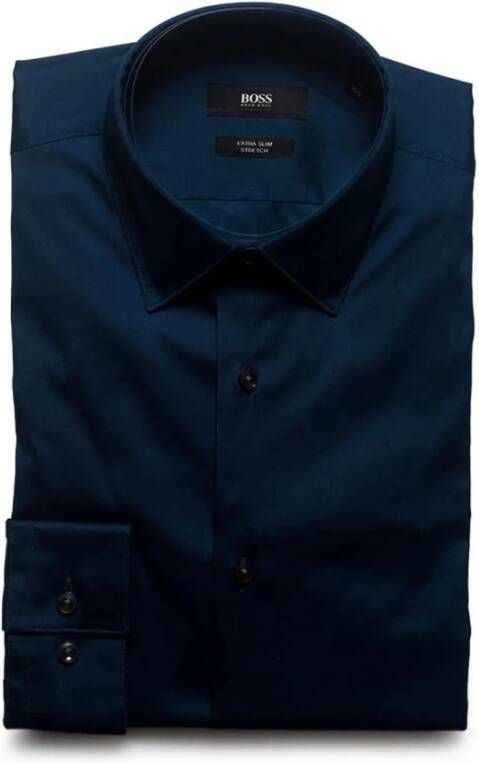 Boss Herwing Dress Overhemd Blauw Heren